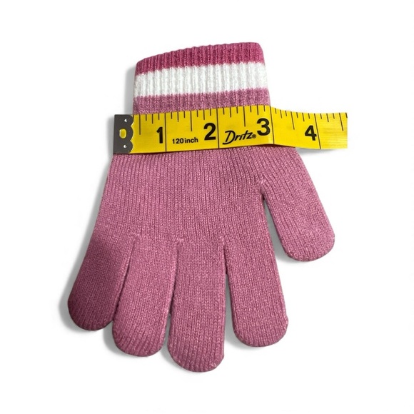 Adorable Pink Unicorn Knit Hat and Gloves Set. NWOT. - Picture 5 of 6